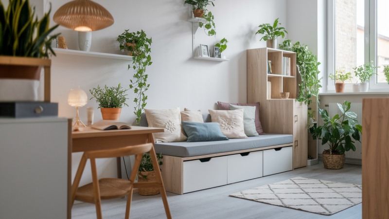 Comment aménager un espace de loisirs dans un petit appartement ?