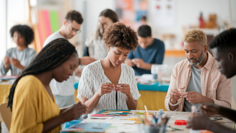 Comment trouver une formation pour apprendre à réaliser des loisirs créatifs ?